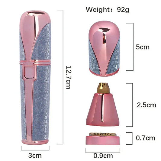 2-in-1 Rechargeable Facial Grooming