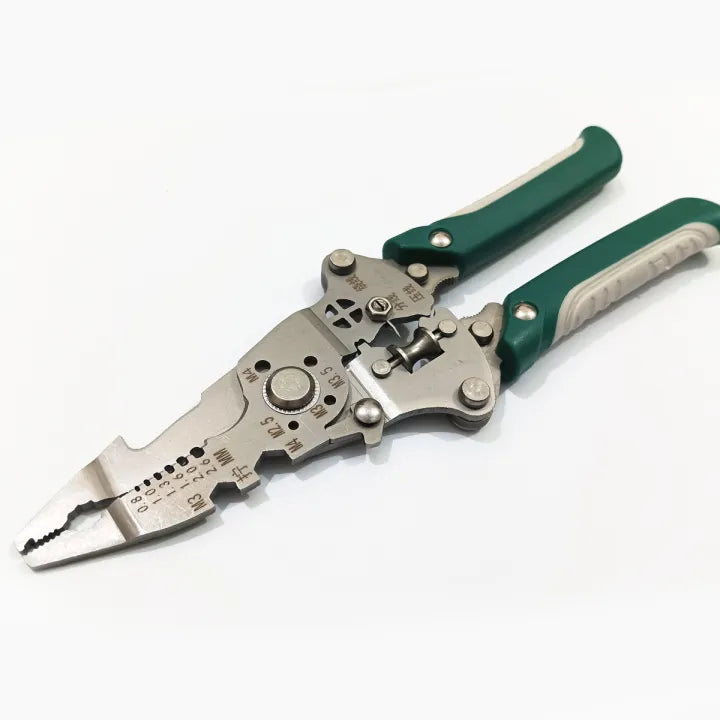 Foldable 10-in-1 Multi-Function Wire Stripper & Crimping Tool🔧