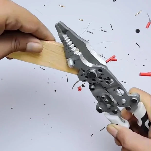 Foldable 10-in-1 Multi-Function Wire Stripper & Crimping Tool🔧