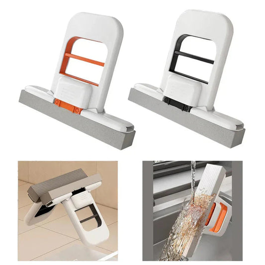 Foldable Mini Mop |Self‑Squeezing