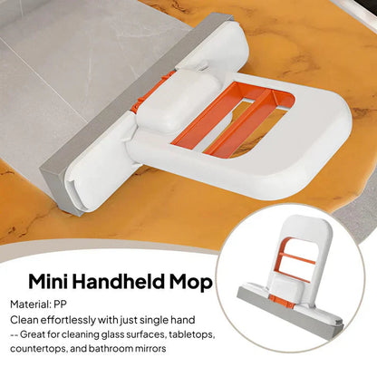 Foldable Mini Mop |Self‑Squeezing