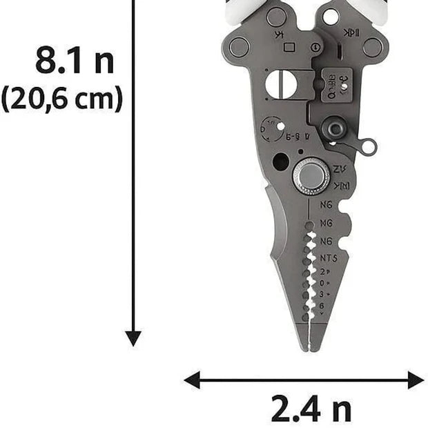 Foldable 10-in-1 Multi-Function Wire Stripper & Crimping Tool🔧