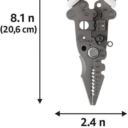 Foldable 10-in-1 Multi-Function Wire Stripper & Crimping Tool🔧